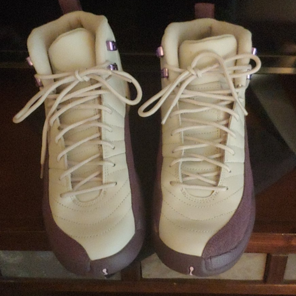 Jordan Jumpman Retro 12’s in dessert sand